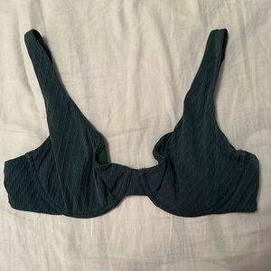 Abercrombie and Fitch Green Bikini Top